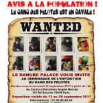 Affiche expo vente le gang