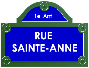 Rue sainte anne
