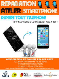 Flyer Atelier smartphone