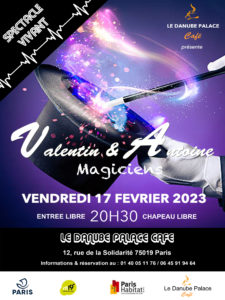 17 février 2023 Spectacle magie