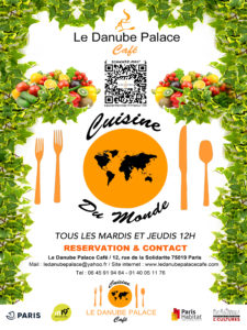 Flyer cuisine du monde