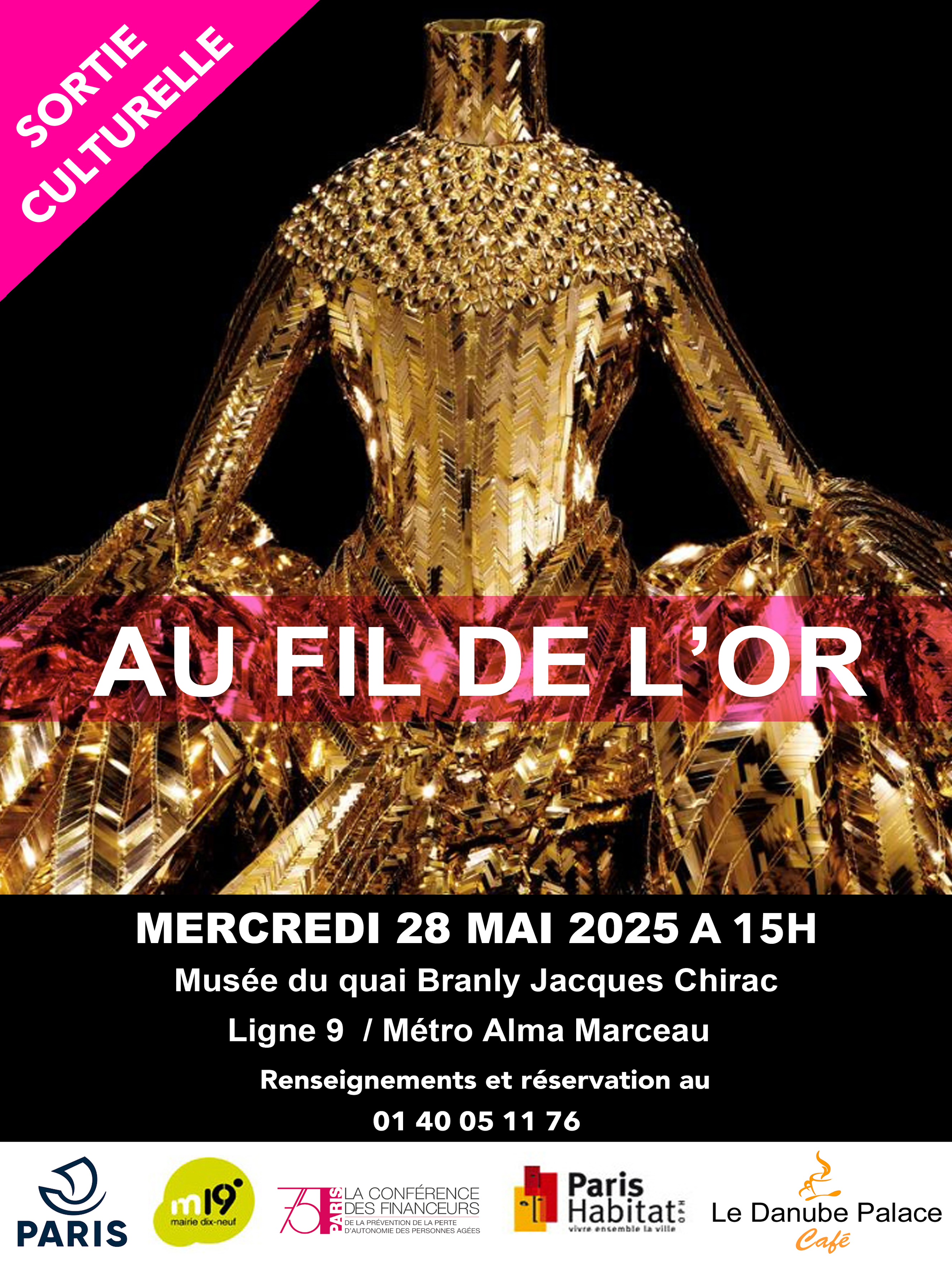 Sortie culturelle mai 2025